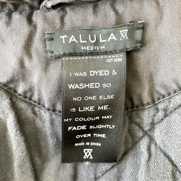 Talula Babaton gray quilted Trooper Utility jacket - Picture 4 of 6